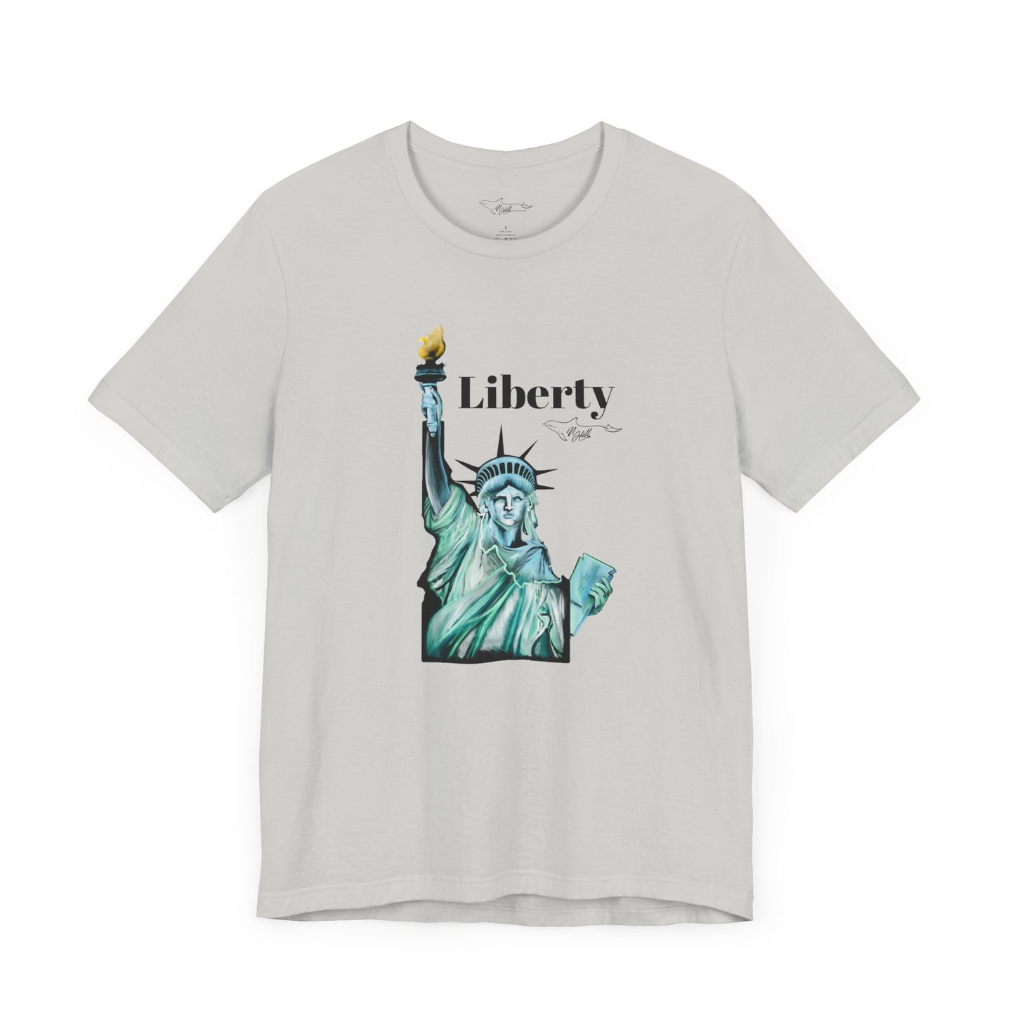 Idaho Statue of Liberty Unisex Jersey Short Sleeve Tee