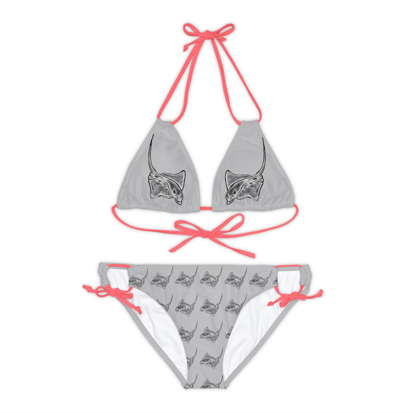 Sting Ray Strappy Bikini Set (AOP)