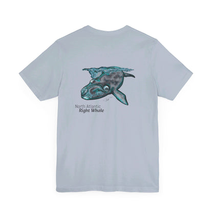 North Atlantic Right Whale Unisex Jersey Short Sleeve Tee