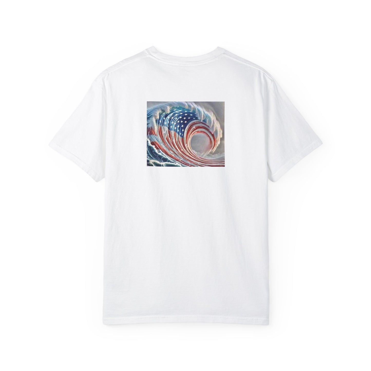 Flag Unisex Garment-Dyed T-shirt