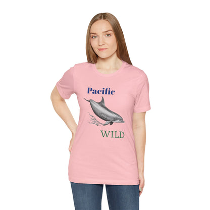 Pacific Wild Dolphin Unisex Jersey Short Sleeve Tee