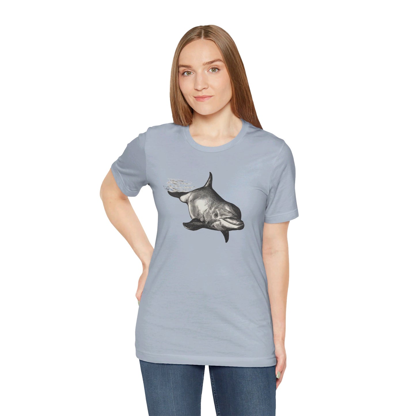 Dolphin Dive Unisex Jersey Short Sleeve Tee