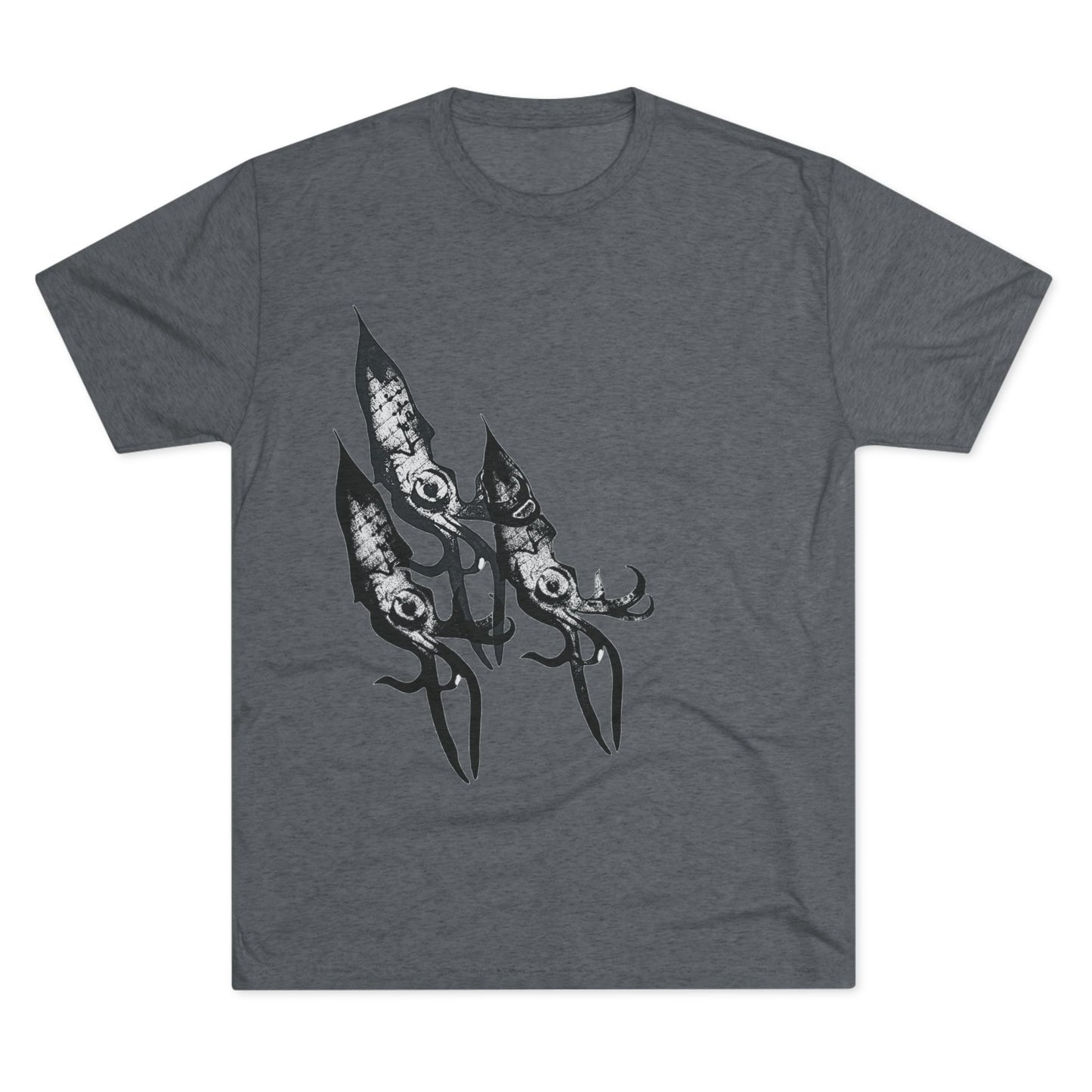 Squid Unisex Tri-Blend Crew Tee
