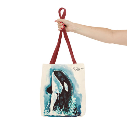 Brave Little Hunter Orca Tote Bag (AOP)