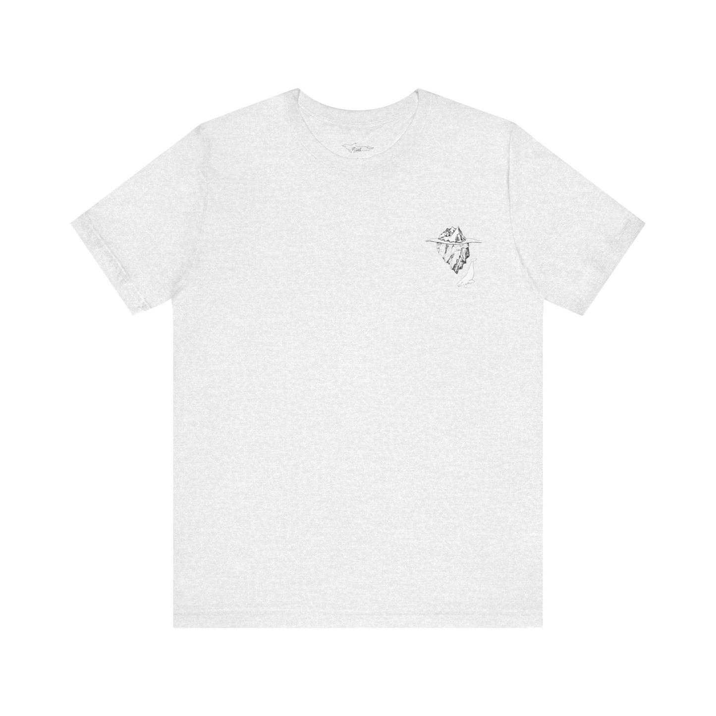 Beluga Whale Quarter Logo Unisex Jersey Short Sleeve Tee