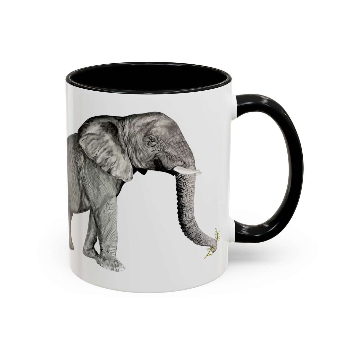 Elephant Accent Coffee Mug (11, 15oz)