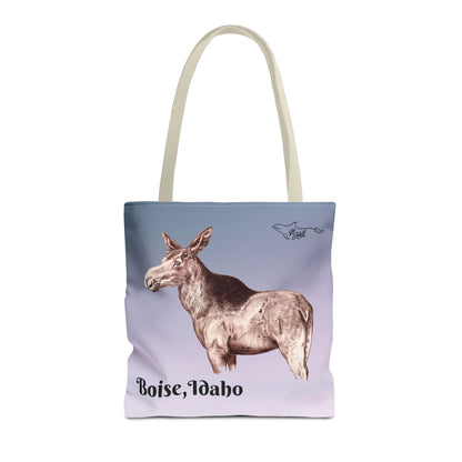 Boise Idaho Moose Tote Bag (AOP)