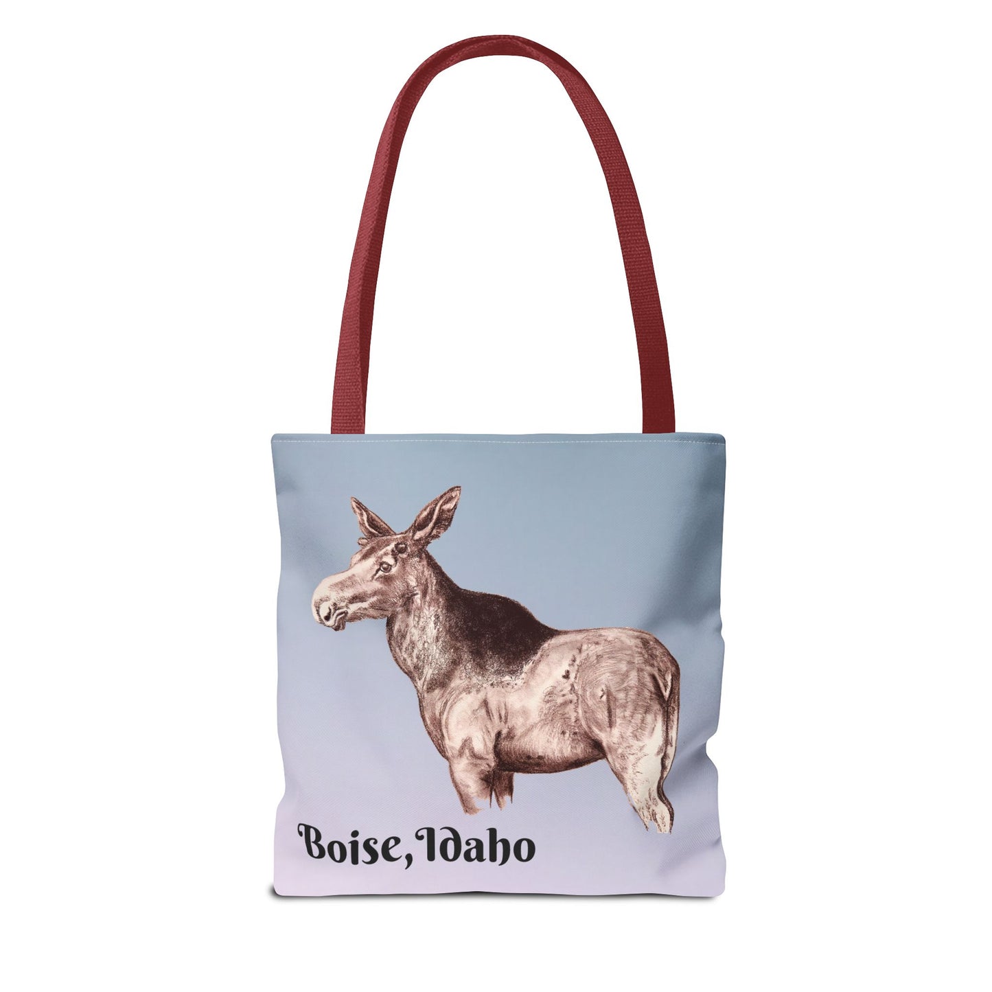 Boise Idaho Moose Tote Bag (AOP)