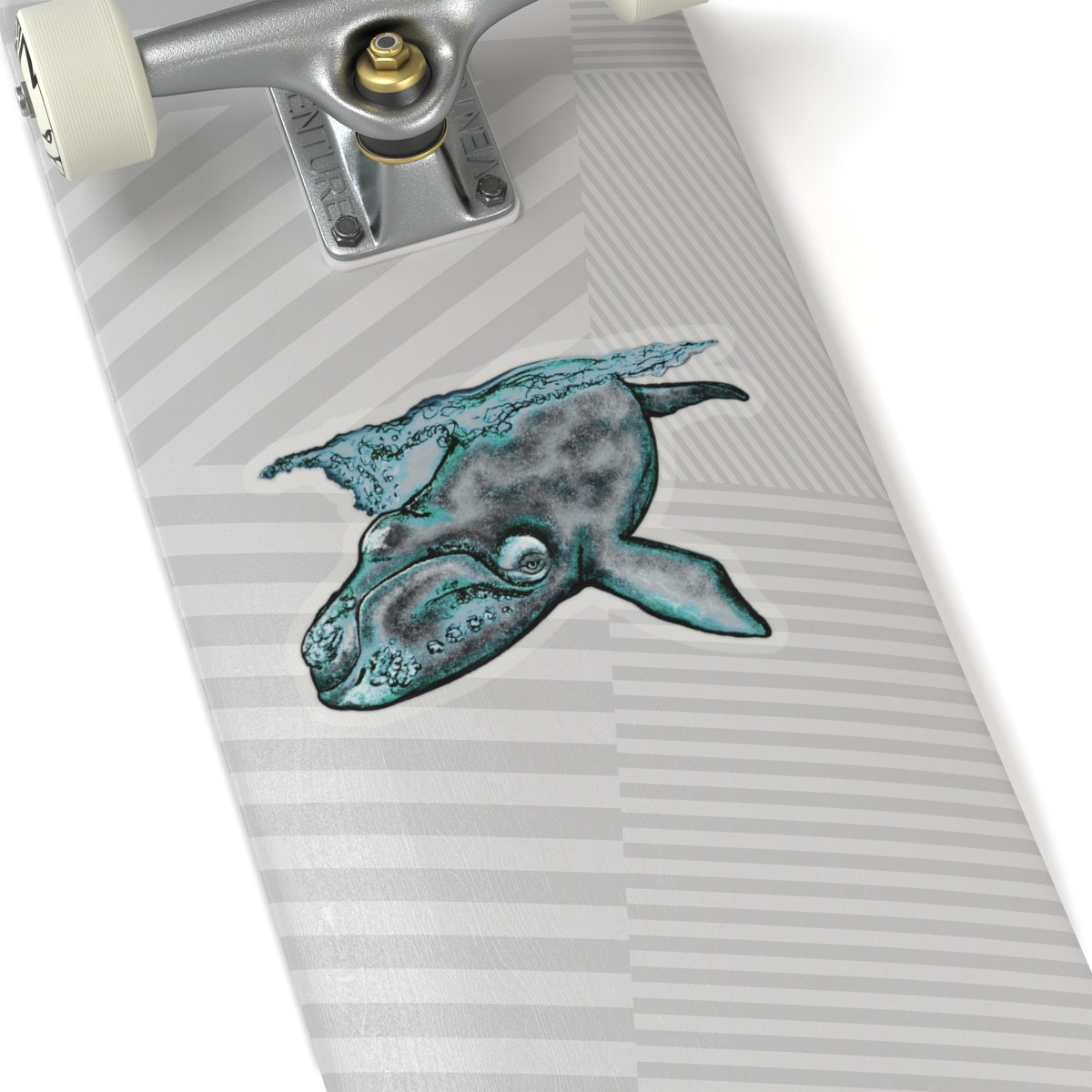 North Atlantic Right Whale Kiss-Cut Stickers