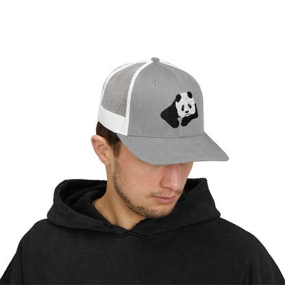 Panda Snapback Trucker Cap