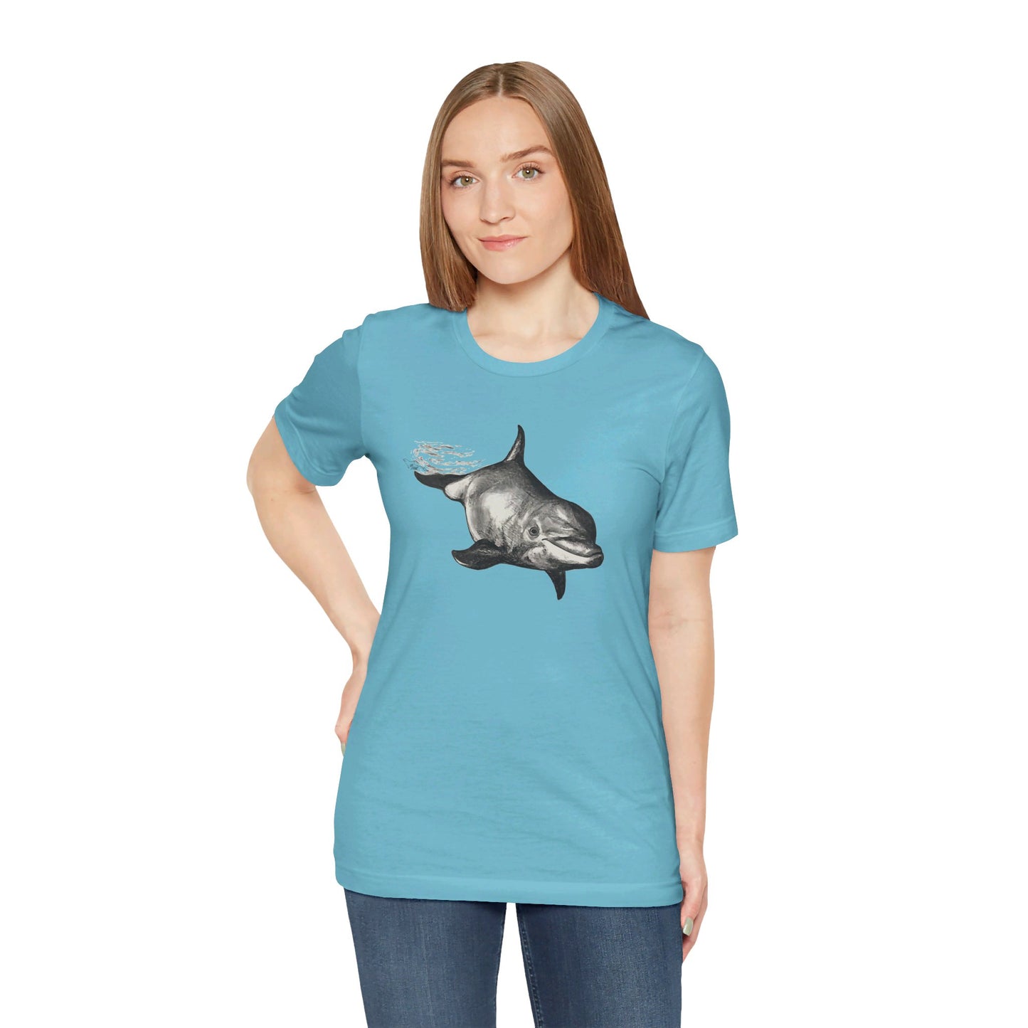 Dolphin Dive Unisex Jersey Short Sleeve Tee