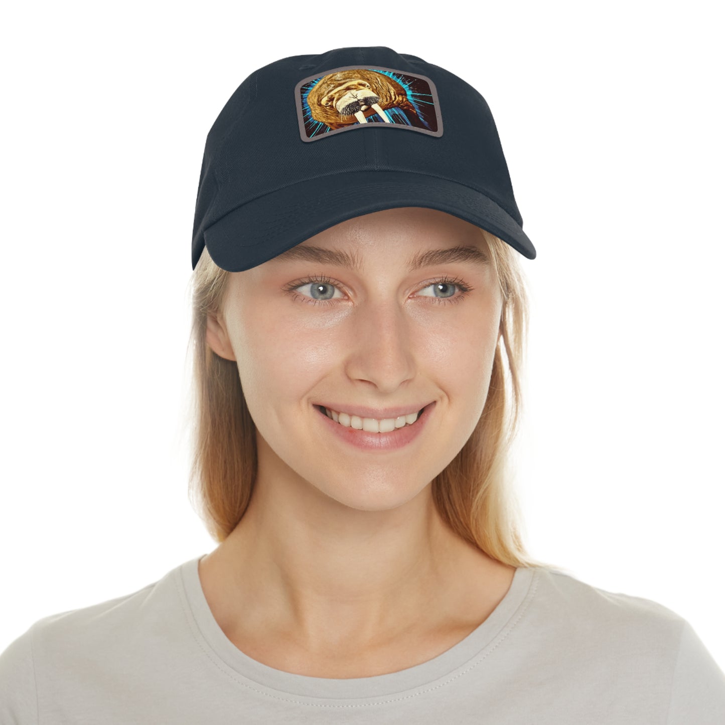 Stellar Walrus Hat with Leather Patch (Rectangle)