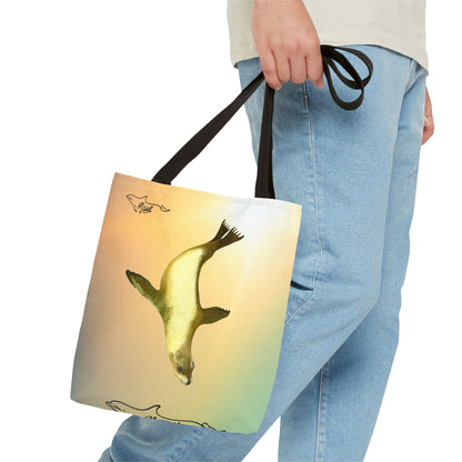 Sea Lion Tote Bag (AOP)