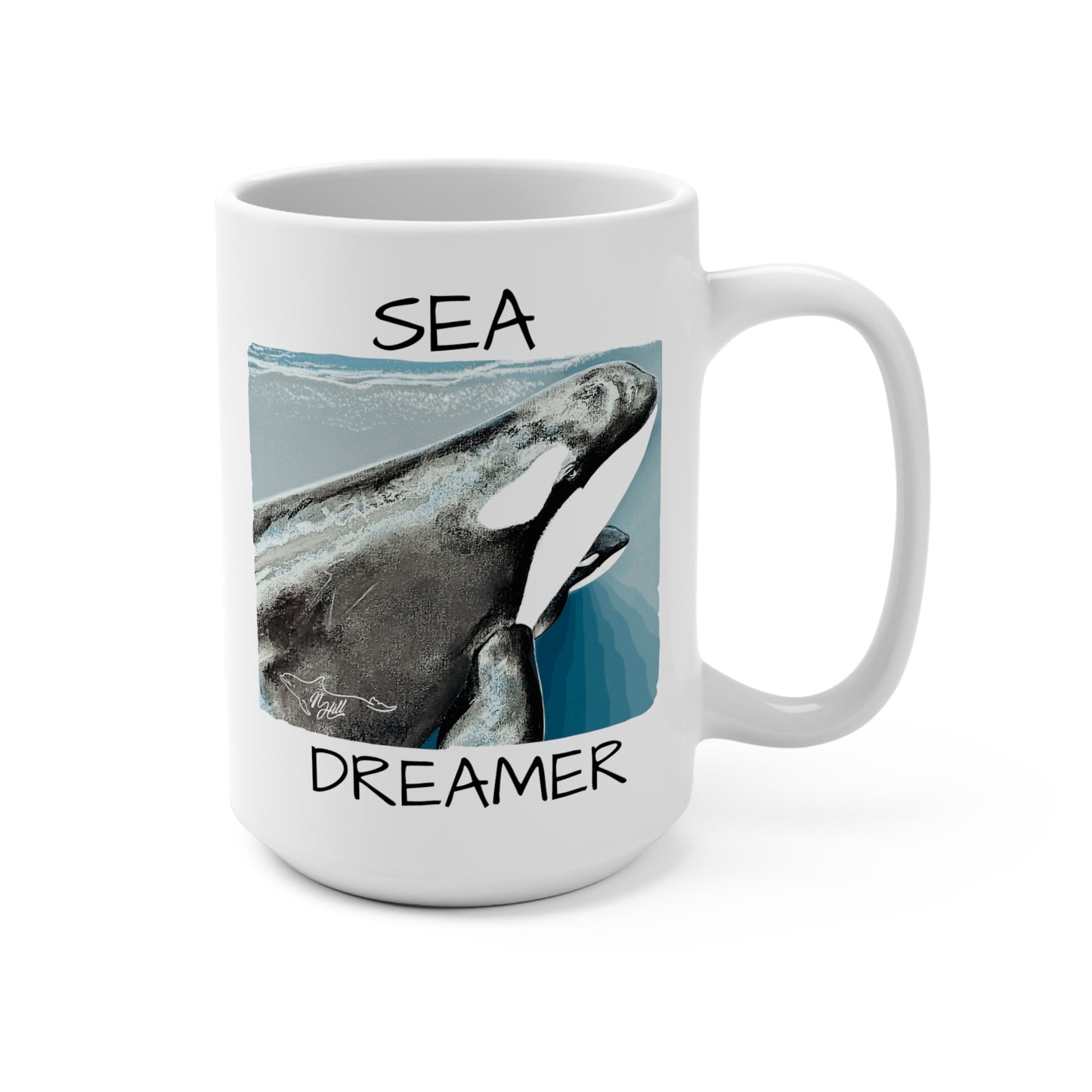 Orca Sea Dreamer Mug 15oz