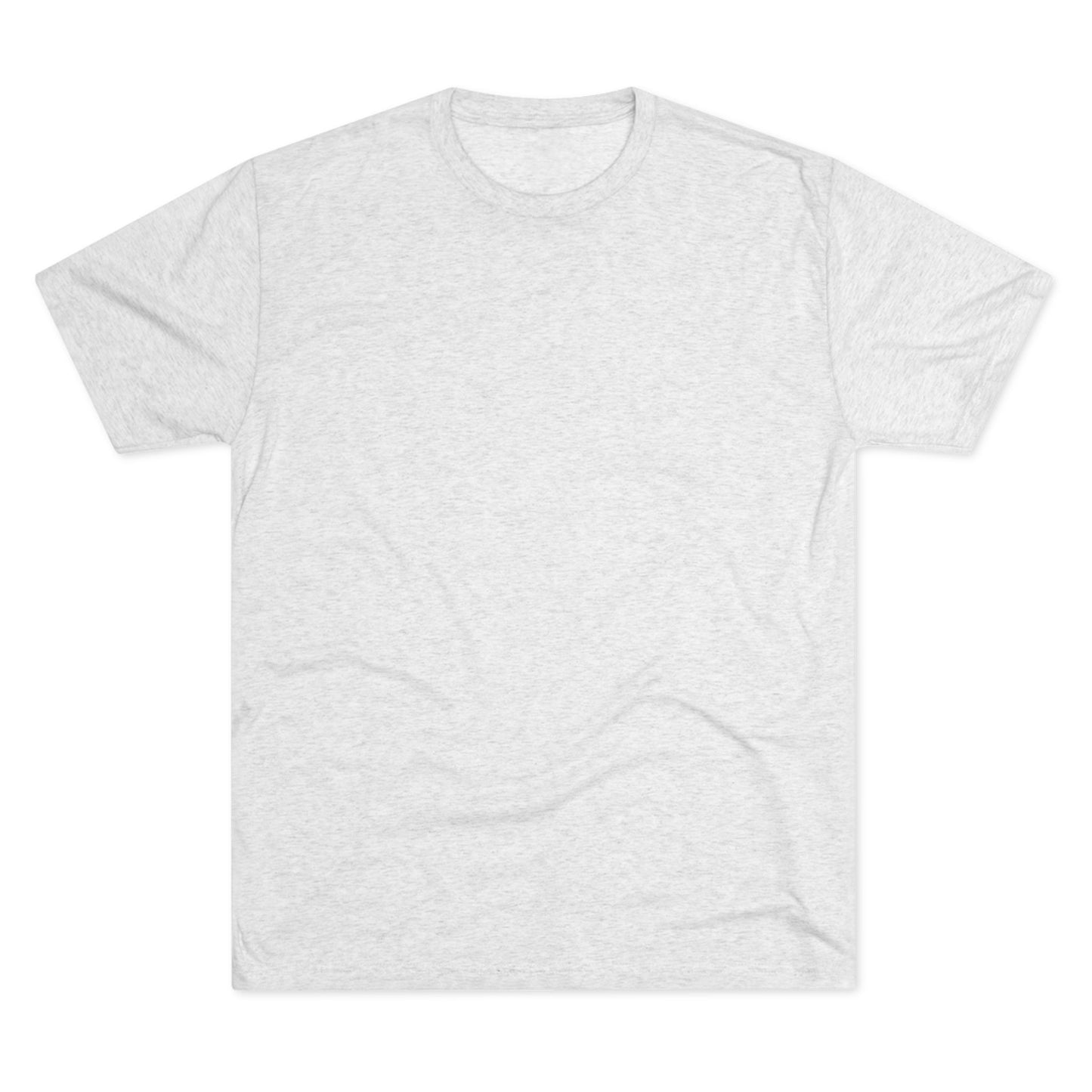 Deep Thinker Octopus Unisex Tri-Blend Back Print Crew Tee