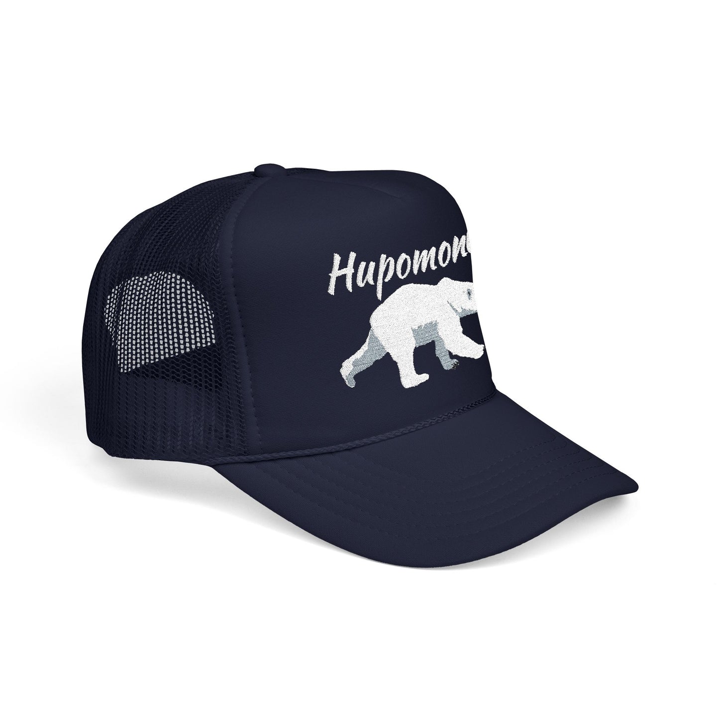 Hupomone Polar Bear Foam Trucker Hat (Embroidery)