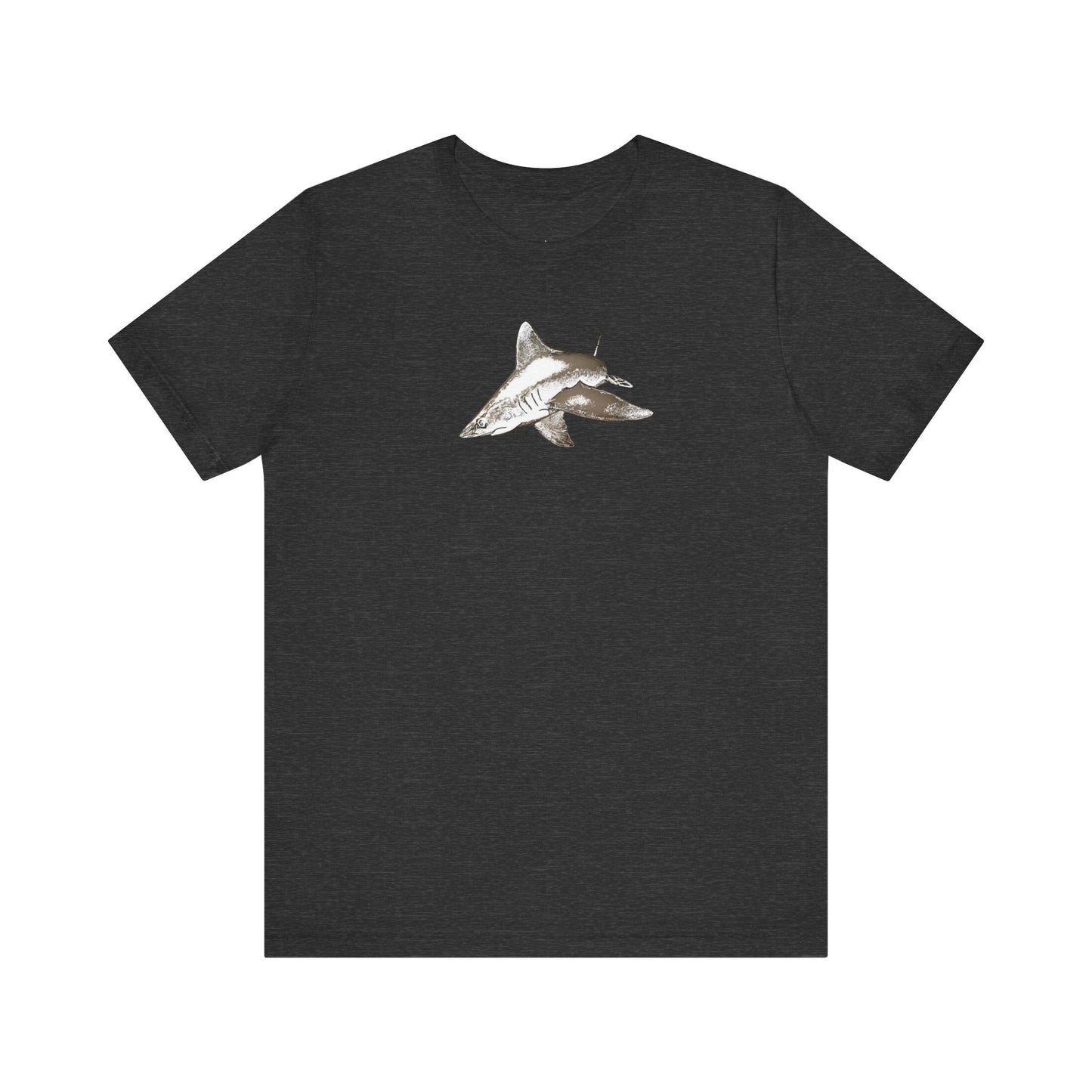 Oceanic Whitetip Shark  Unisex Jersey Short Sleeve Tee