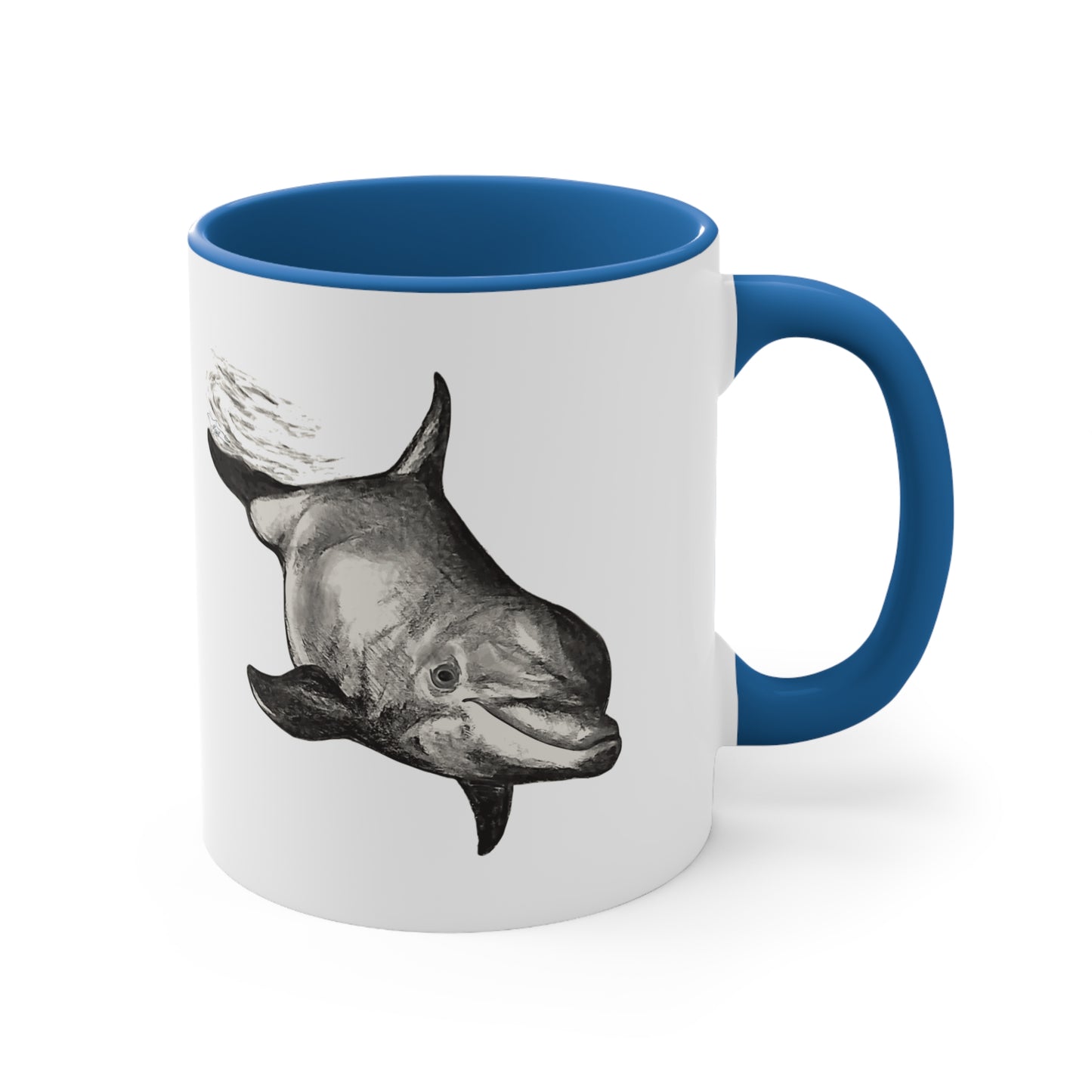 Dolphin Dive Coffee Mug, 11oz