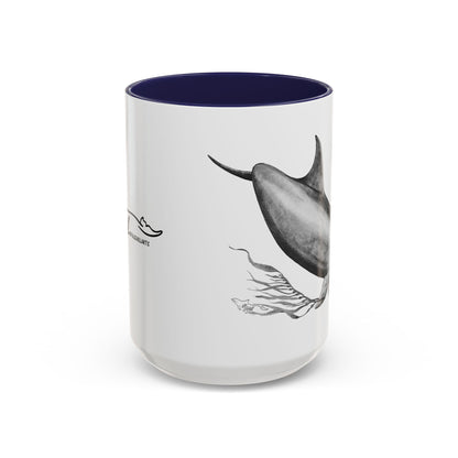 Dolphin Accent Coffee Mug, 11oz