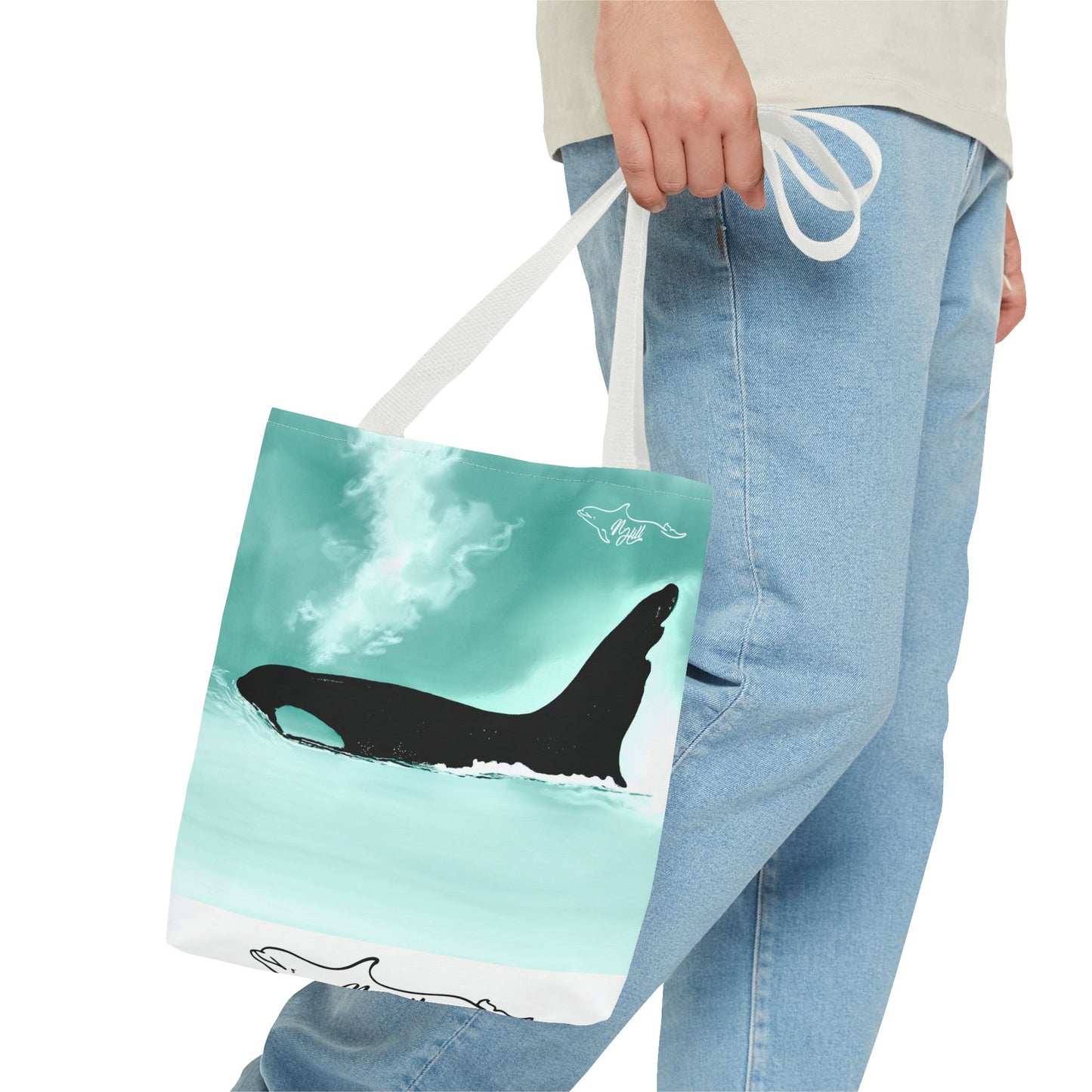 Orca Chainsaw Orca Tote Bag (AOP)