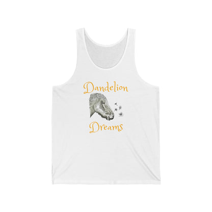 Dandelion Dreams Unisex Jersey Tank