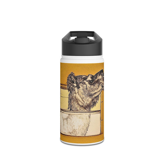 Bussin Clyde The Camel Stainless Steel Water Bottle, Standard Lid