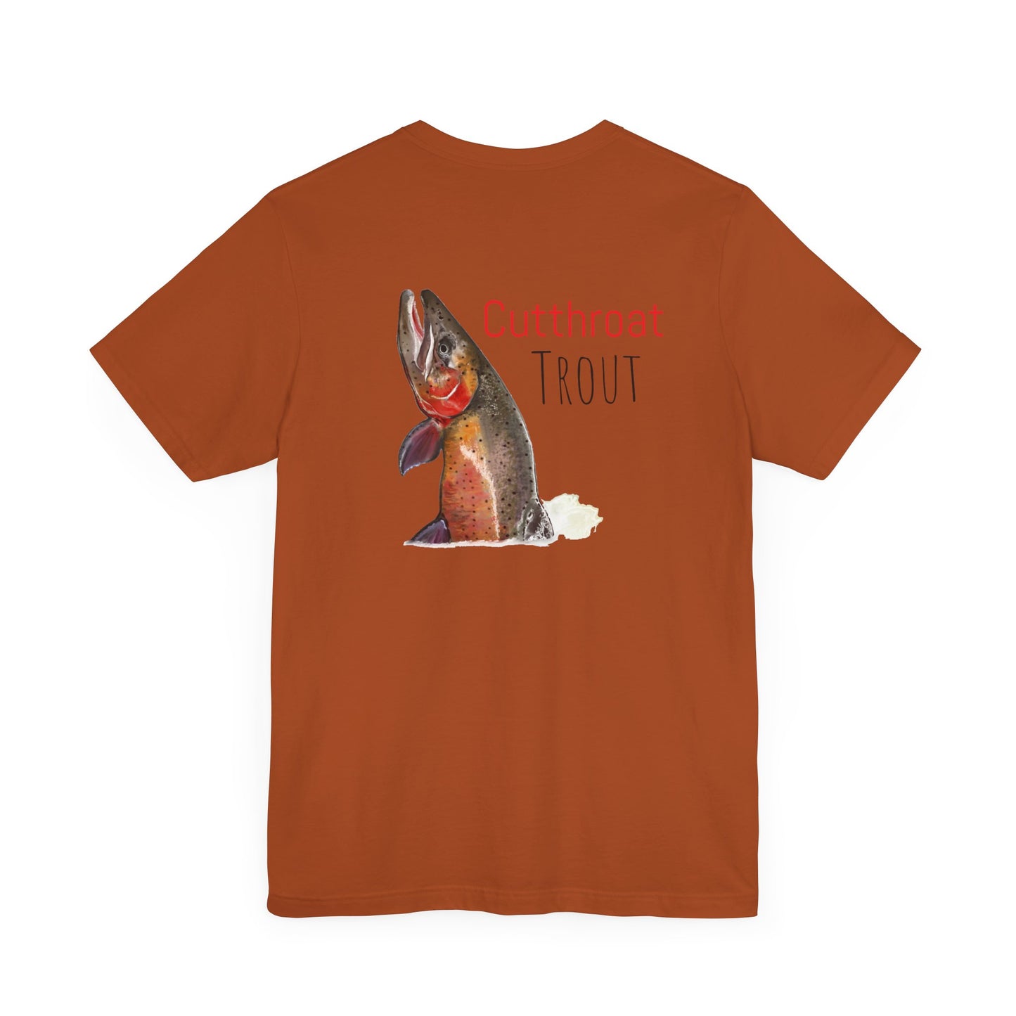 Cutthroat Trout Unisex Jersey Short Sleeve Tee