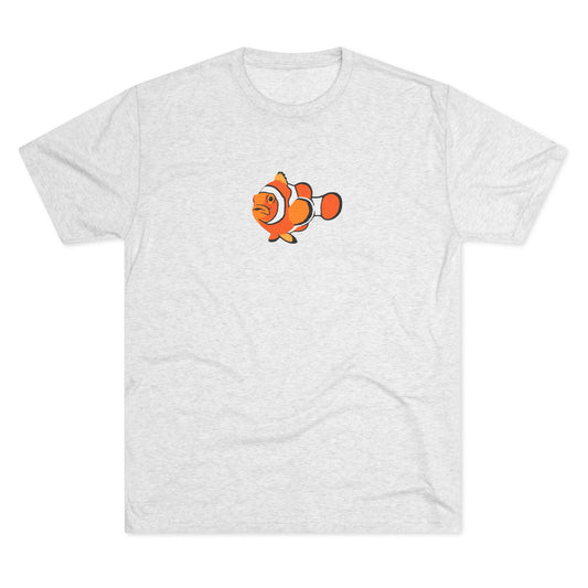 Clownfish Unisex Tri-Blend Crew Tee