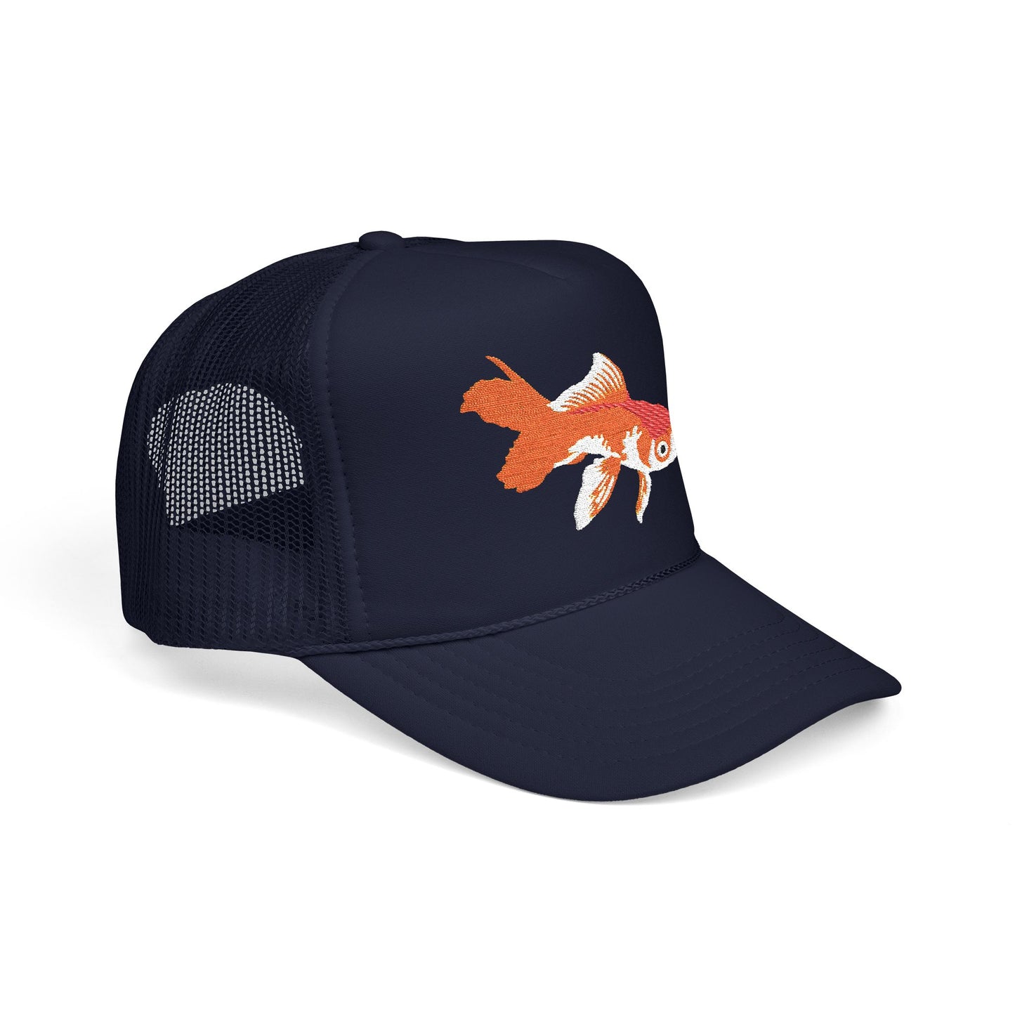 Goldfish Foam Trucker Hat (Embroidery)