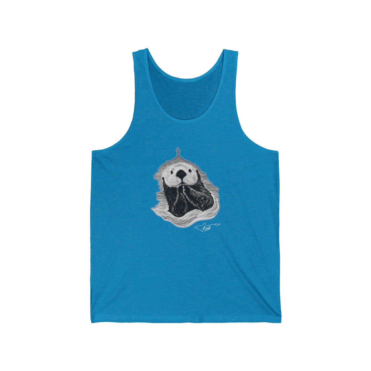 Sea Otter Unisex Jersey Tank