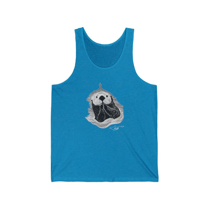 Sea Otter Unisex Jersey Tank