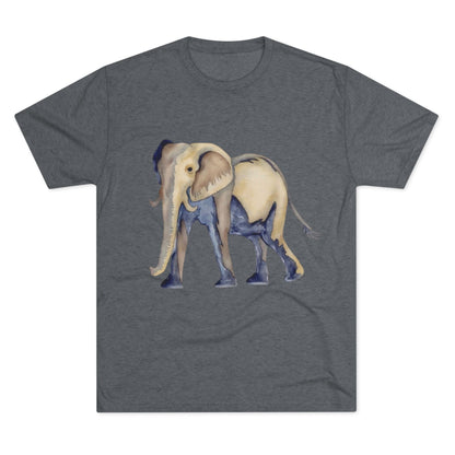 Elephant Unisex Tri-Blend Crew Tee
