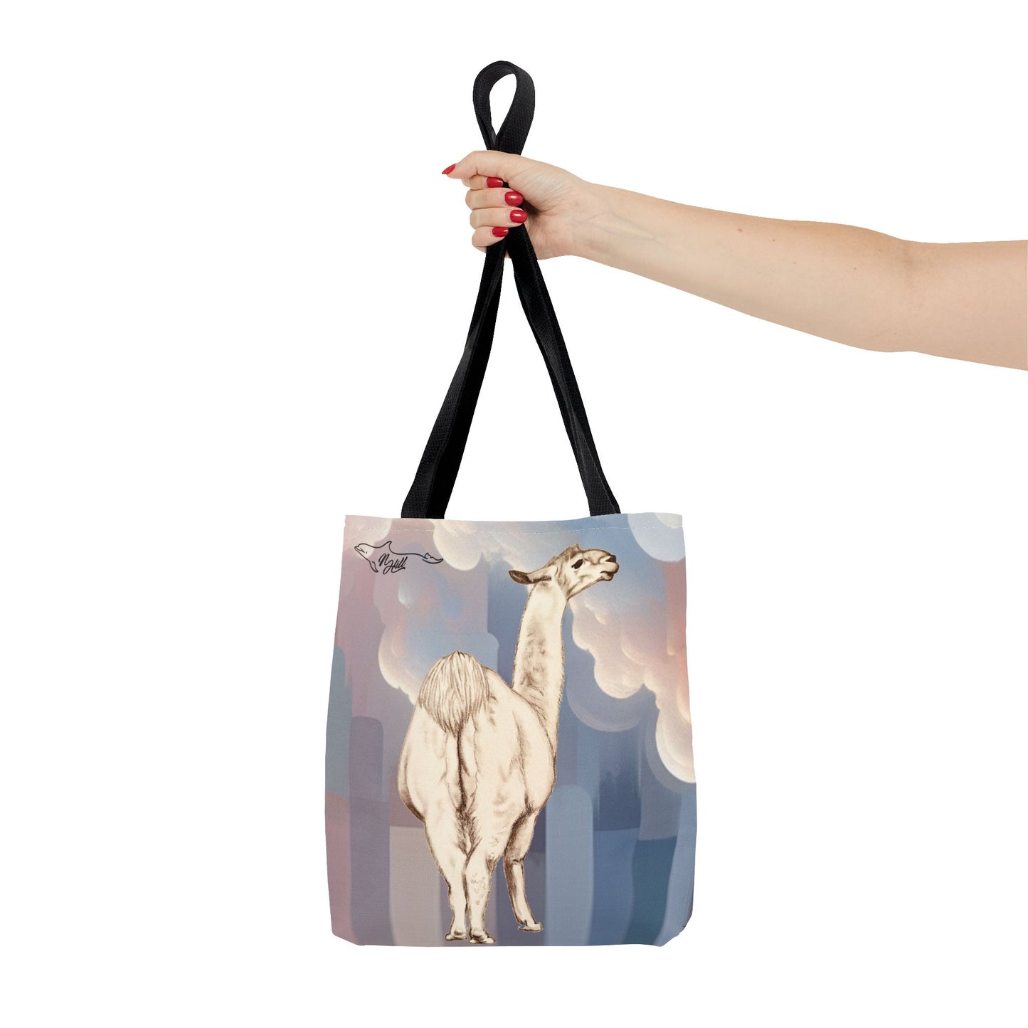 Llama Life Tote Bag (AOP)