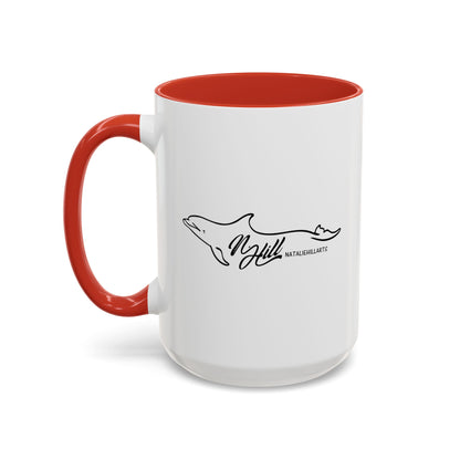 Copy of I Love Coffee and Orcas Accent Coffee Mug  15oz