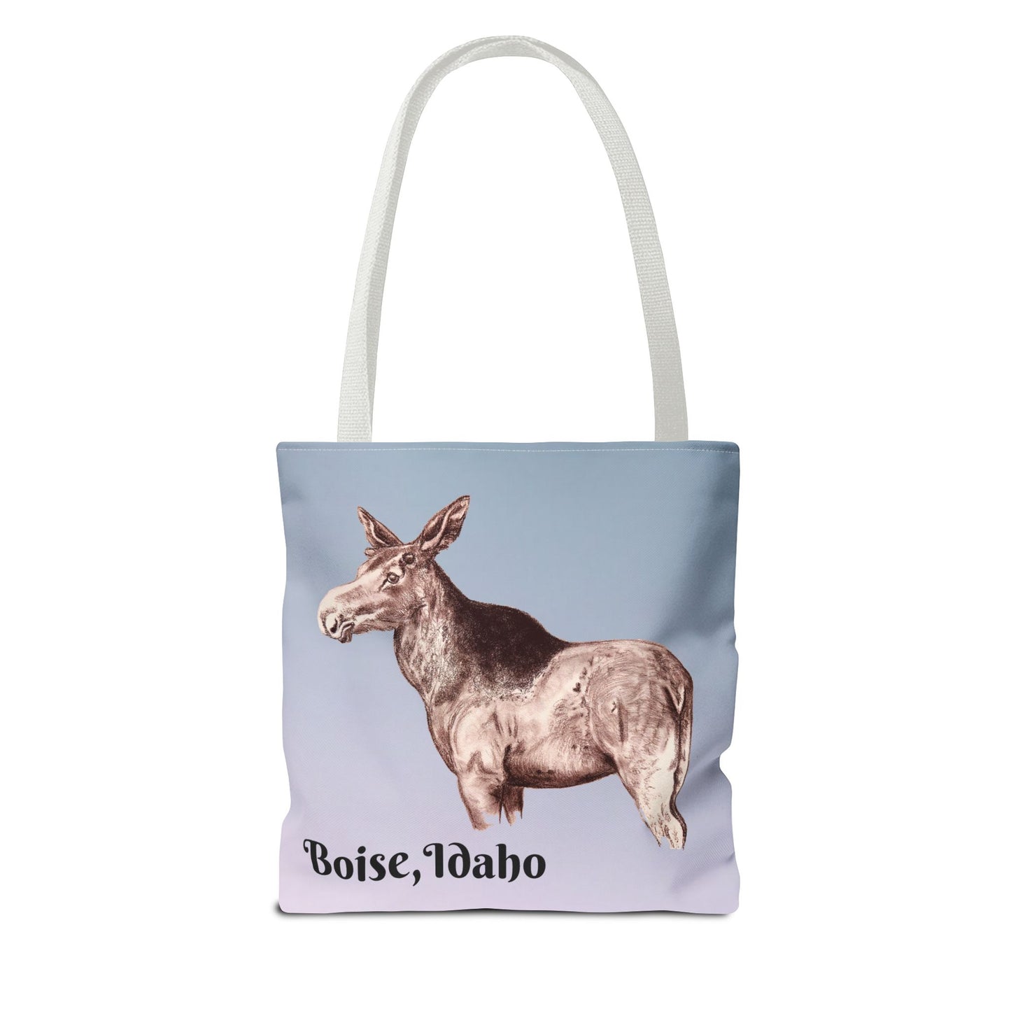 Boise Idaho Moose Tote Bag (AOP)