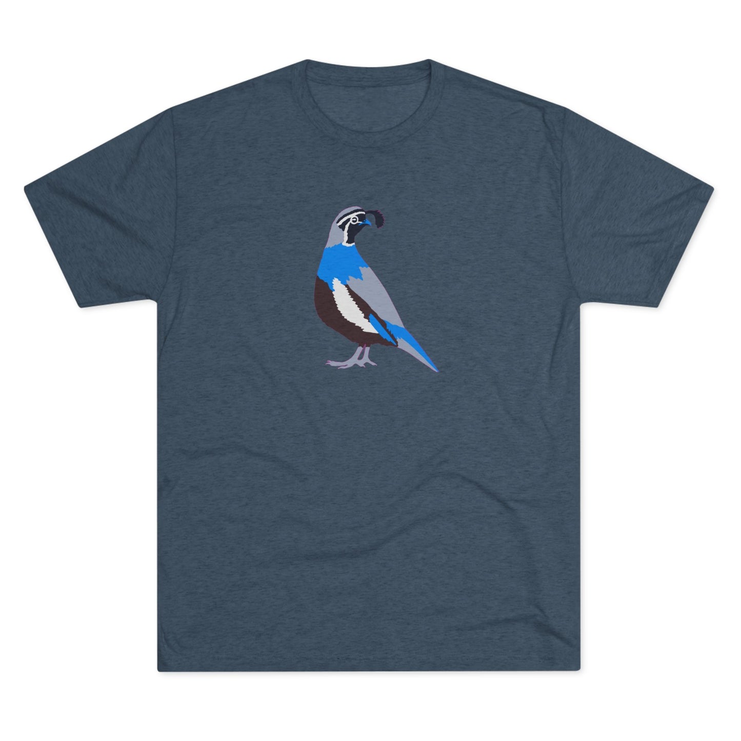 Quail Unisex Tri-Blend Crew Tee