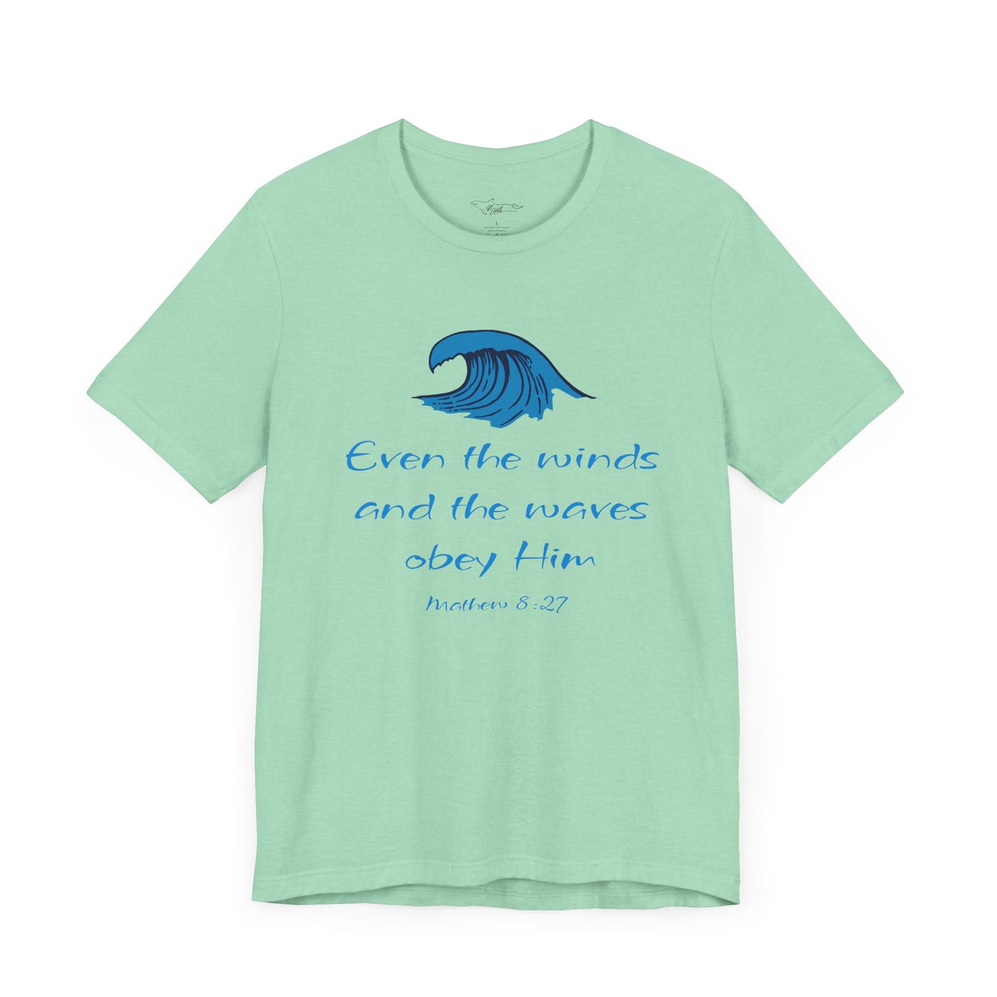 Mathew 8:27 Jersey Short Sleeve Tee
