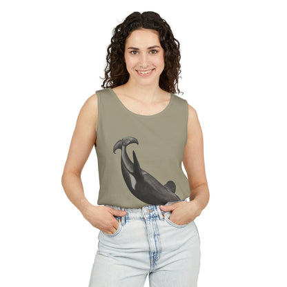 Orca Unisex Garment-Dyed Tank Top