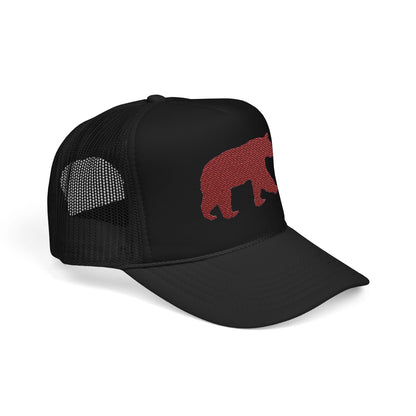 Bear Foam Trucker Hat (Embroidery)