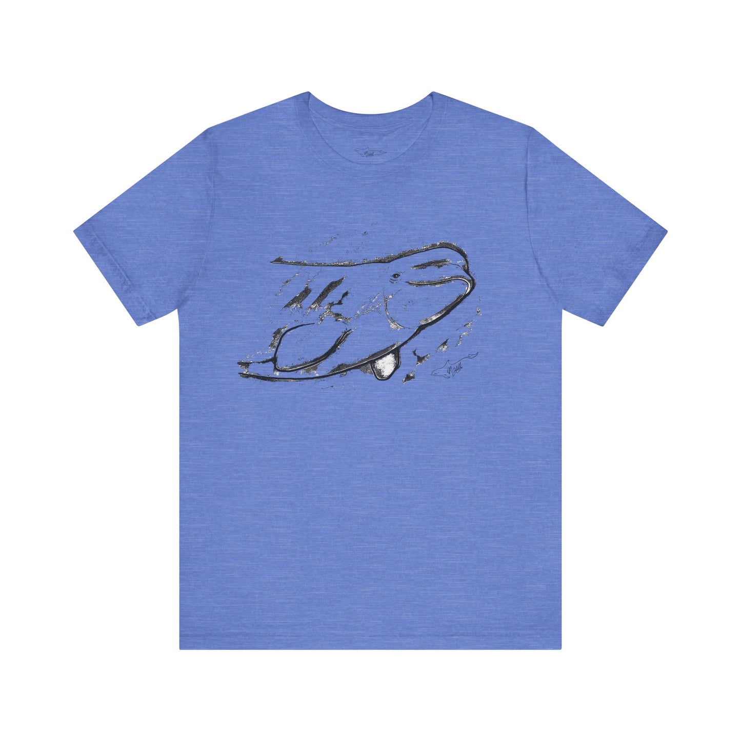 Beluga Whale Unisex Jersey Short Sleeve Tee