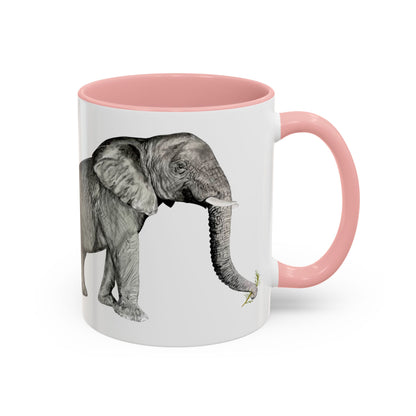 Elephant Accent Coffee Mug (11, 15oz)