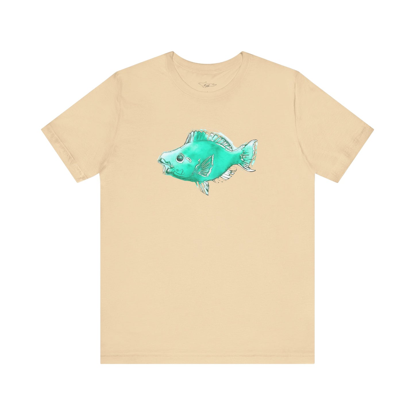 Blue Parrot Fish Unisex Jersey Short Sleeve Tee