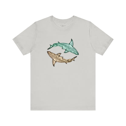 Great White Shark Unisex Jersey Short Sleeve Tee