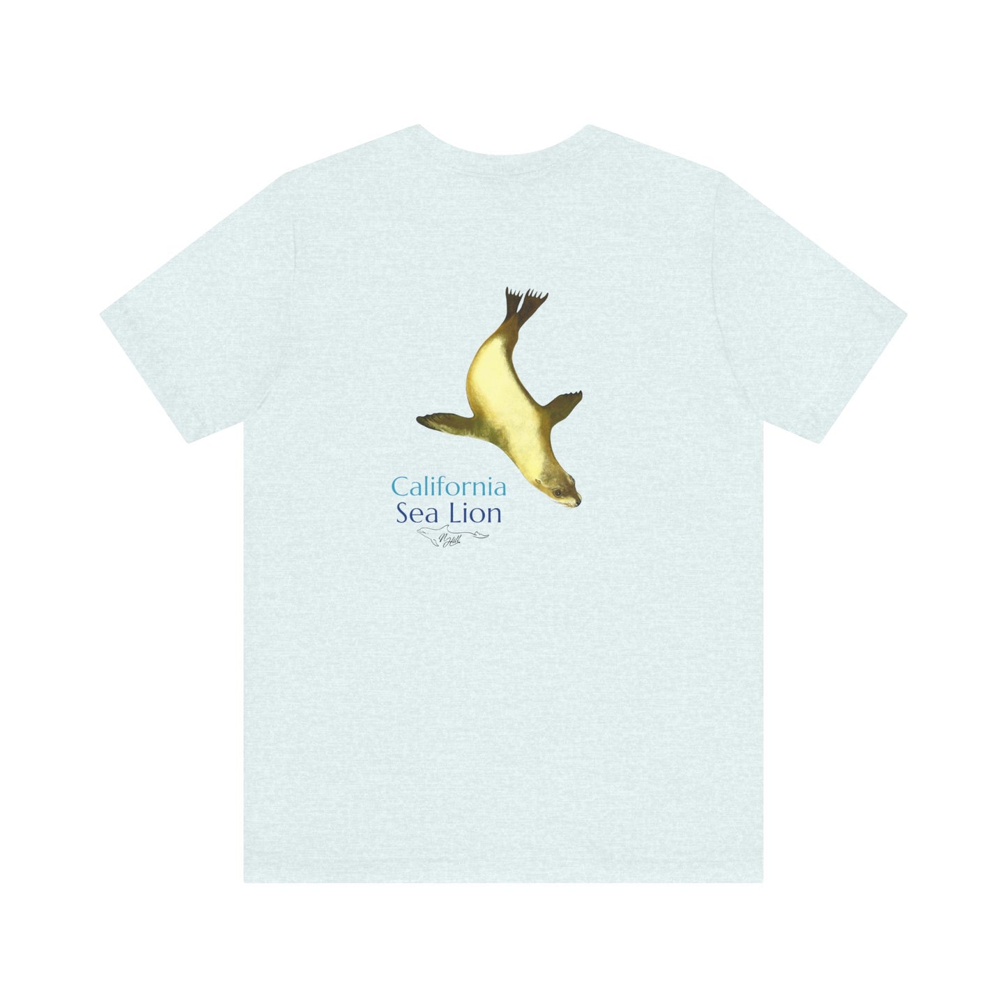 California Sea Lion Unisex Jersey Short Sleeve Tee