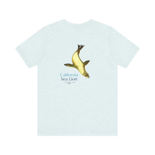 California Sea Lion Unisex Jersey Short Sleeve Tee