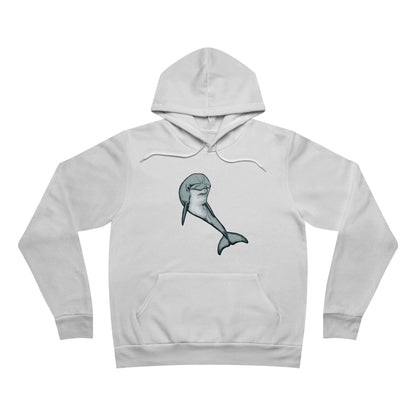 Bottlenose Dolphin Unisex Sponge Fleece Pullover Hoodie