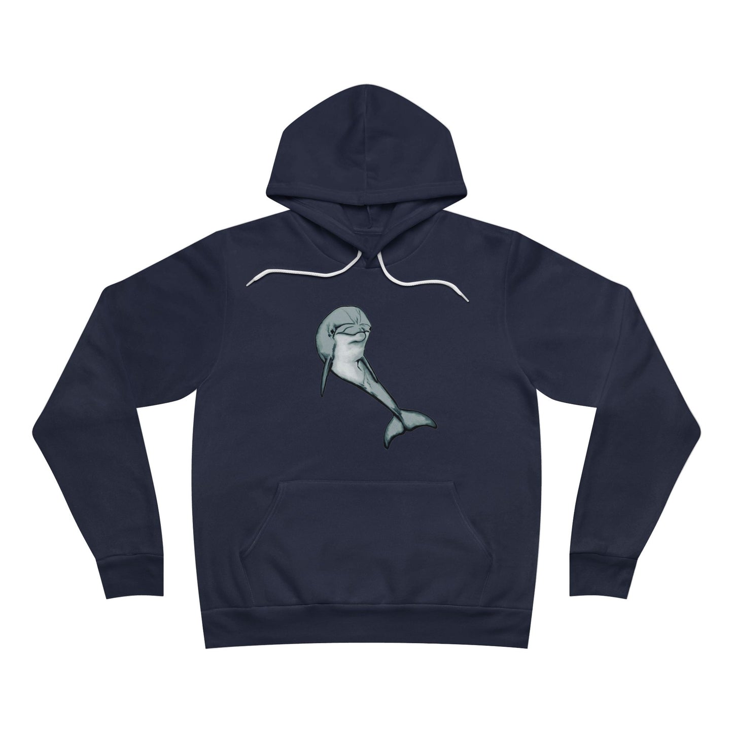 Bottlenose Dolphin Unisex Sponge Fleece Pullover Hoodie