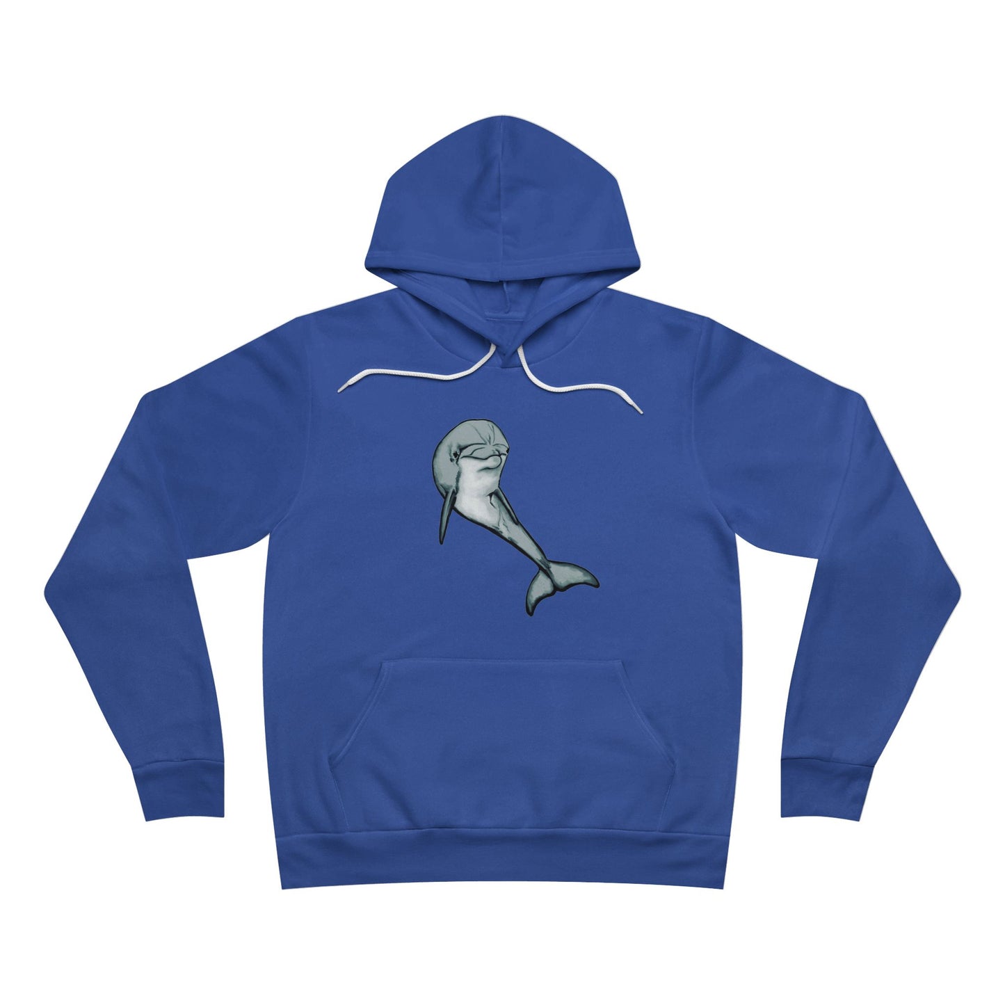 Bottlenose Dolphin Unisex Sponge Fleece Pullover Hoodie