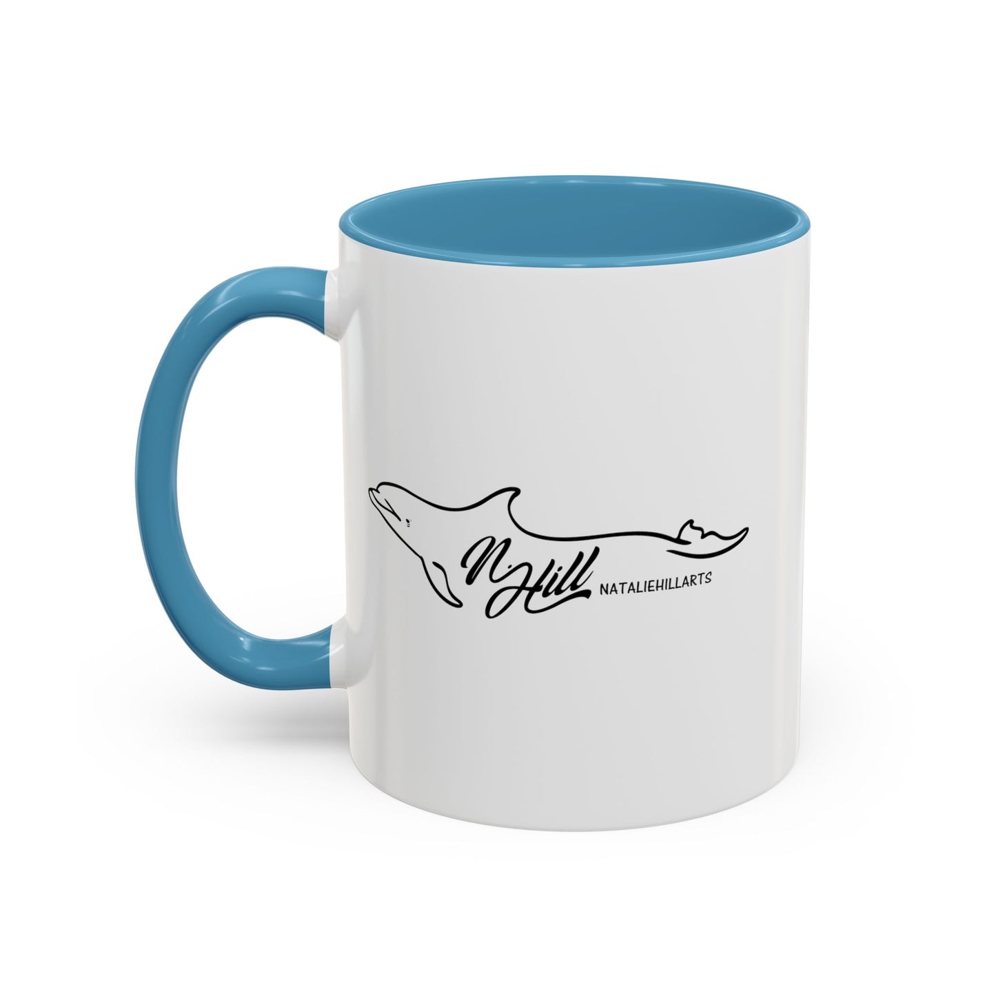 Copy of I Love Coffee and Orcas Accent Coffee Mug  15oz