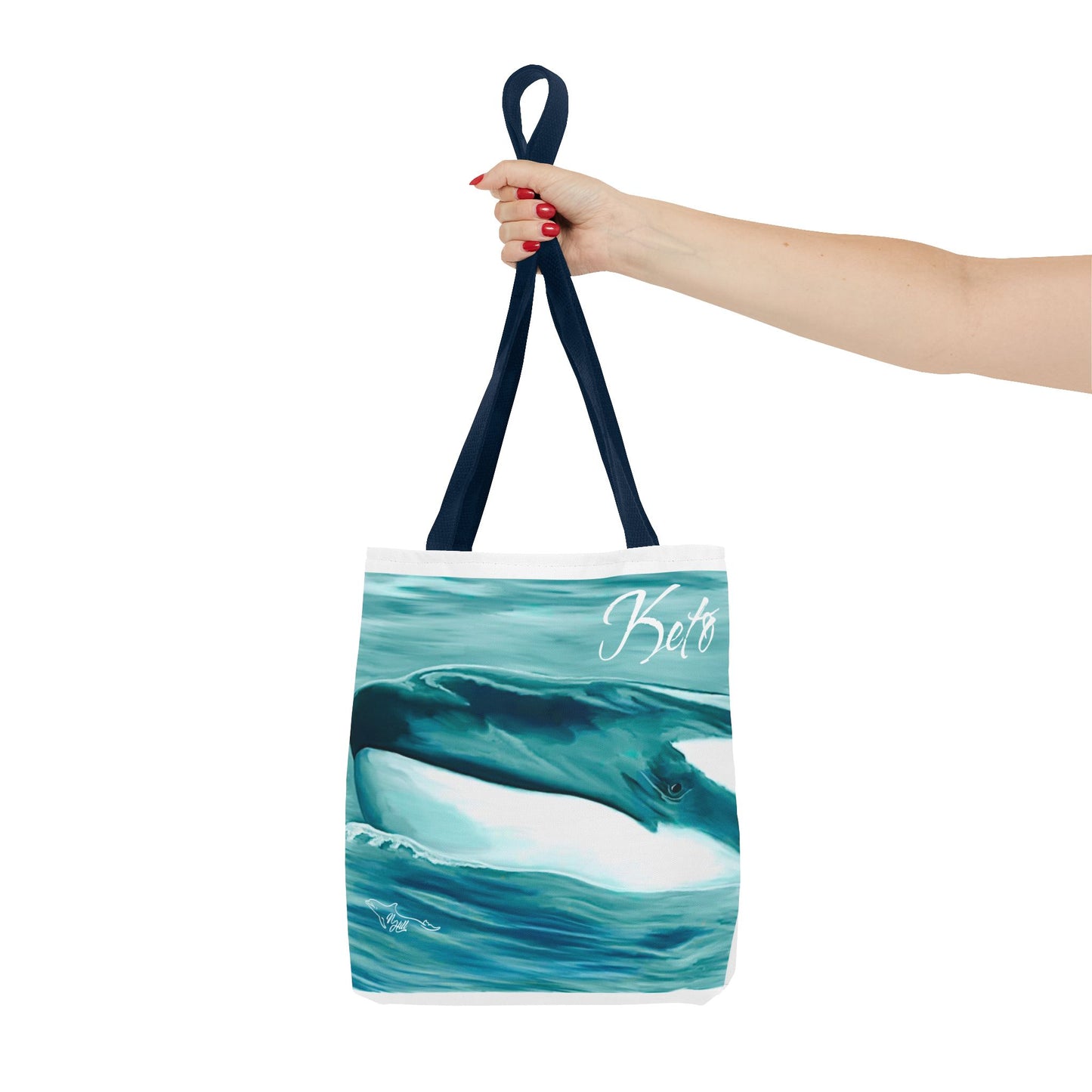 Keto Orca Tote Bag (AOP)